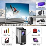4K Beamer met WiFi & Bluetooth (35% korting)
