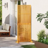 Privacyscherm Acaciahout Bruin 79.5x50x200cm - 35% Korting!