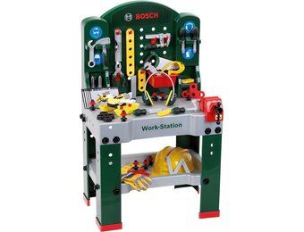 Bosch Werkbank voor Kinderen met Gereedschap & Voertuig - 34% Korting!