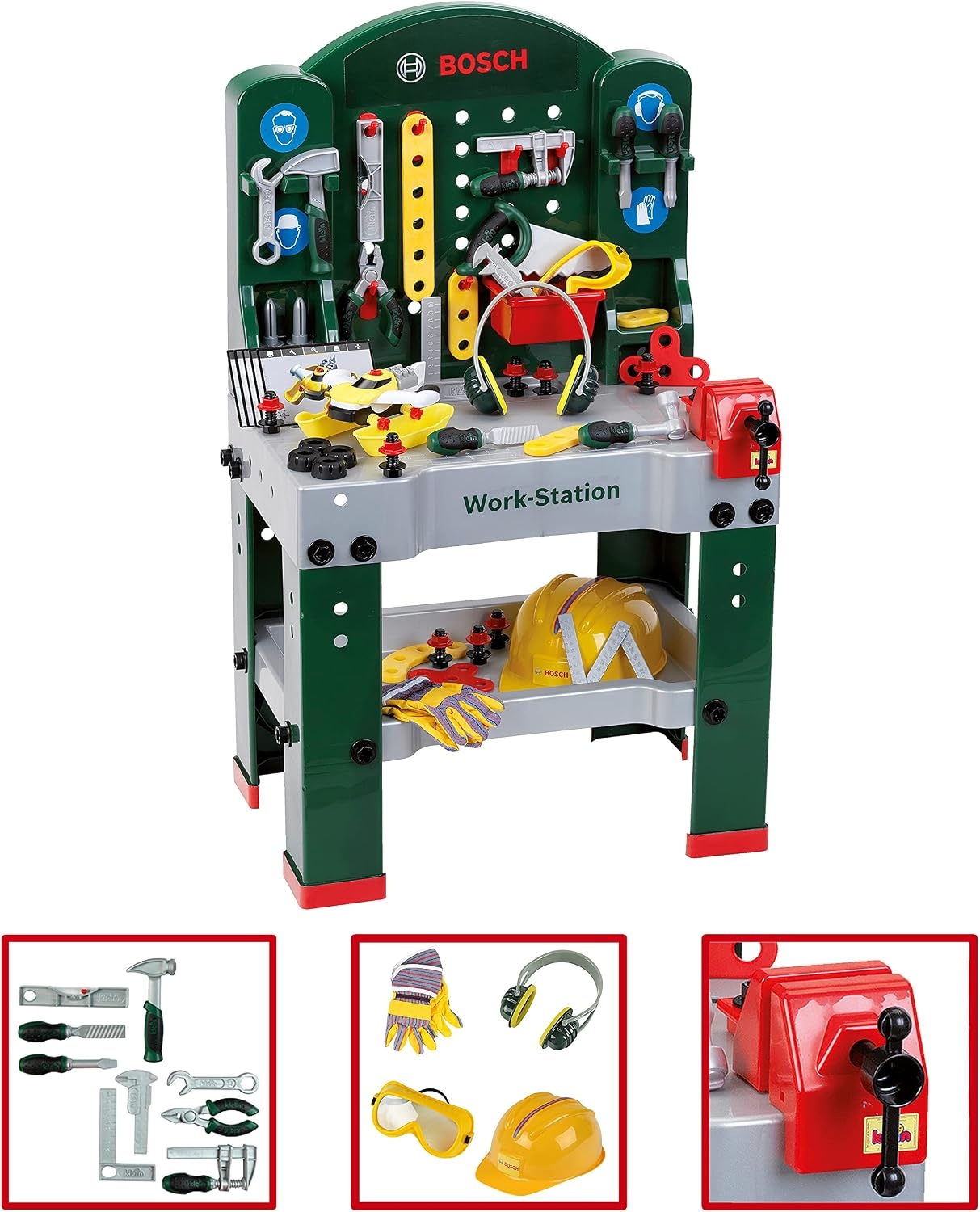 Bosch Werkbank voor Kinderen met Gereedschap & Voertuig - 34% Korting!