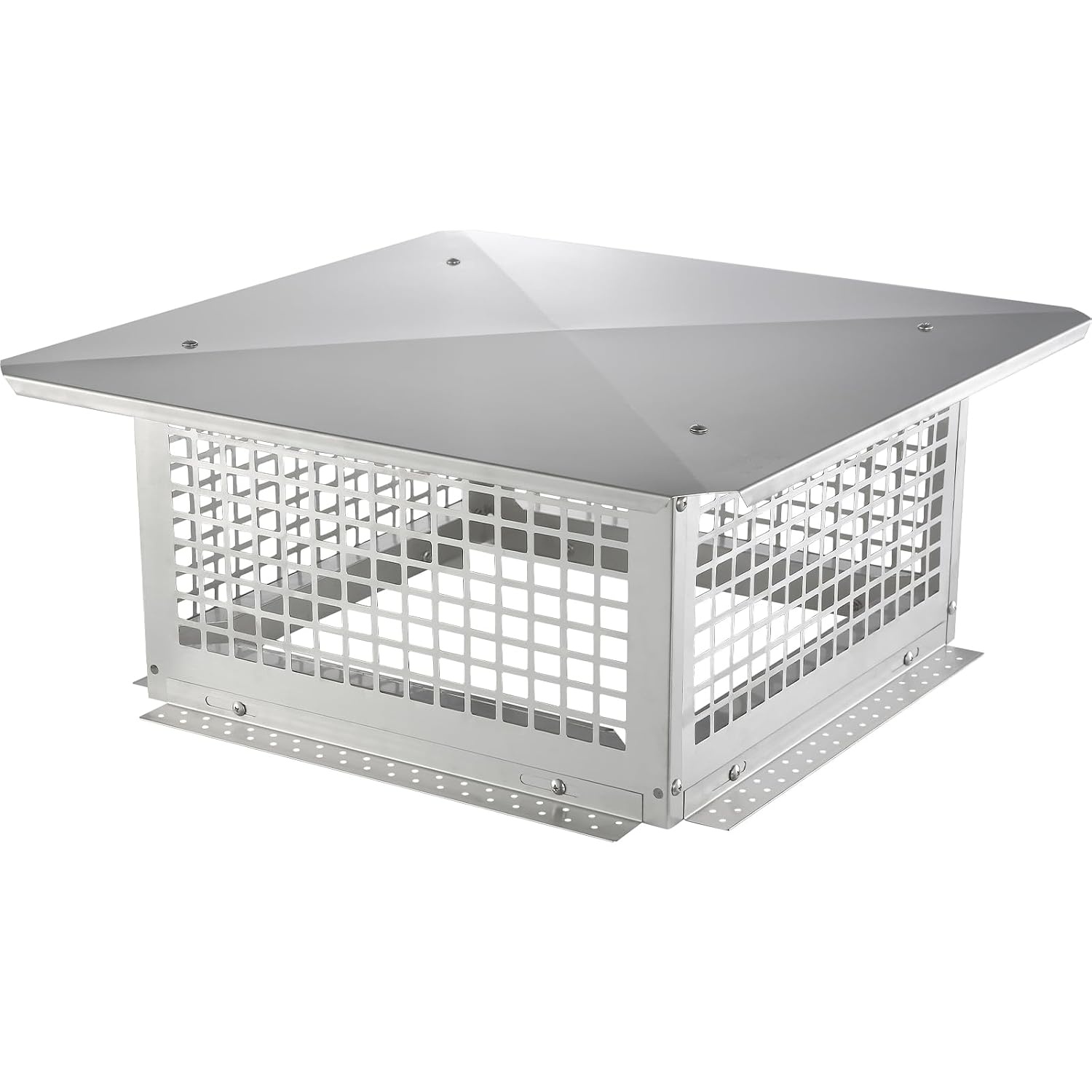 RVS Schoorsteenkap 582x582 mm - Weerbestendig & Roestvrij met 35% Korting