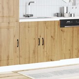 Spoelbakonderkast Kalmar 80cm Artisanaal Eiken - 35% Korting