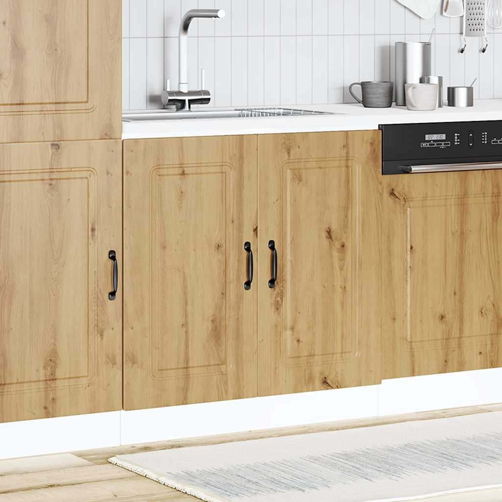 Spoelbakonderkast Kalmar 80cm Artisanaal Eiken - 35% Korting
