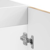 Spoelbakonderkast Kalmar 80cm Artisanaal Eiken - 35% Korting
