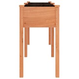 Plantenbak met Voering 161x45x76 cm Vurenhout Bruin - 34% Korting