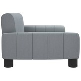 VidaXL Kinderbank Stof Lichtgrijs 70x45x30 cm (54% Korting)