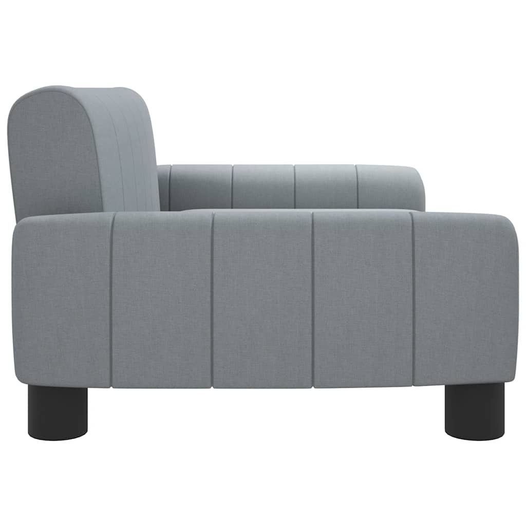 VidaXL Kinderbank Stof Lichtgrijs 70x45x30 cm (54% Korting)