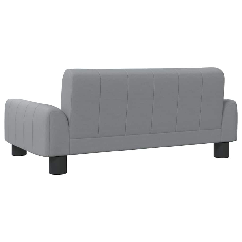 VidaXL Kinderbank Stof Lichtgrijs 70x45x30 cm (54% Korting)