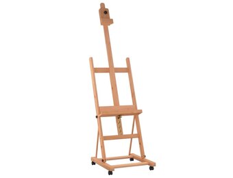 Schildersezel Massief Beukenhout 55x53,5x178 cm - 35% Korting