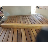 Acaciahouten Tuintafel 85x85 cm - Robuust en Stijlvol - 54% Korting
