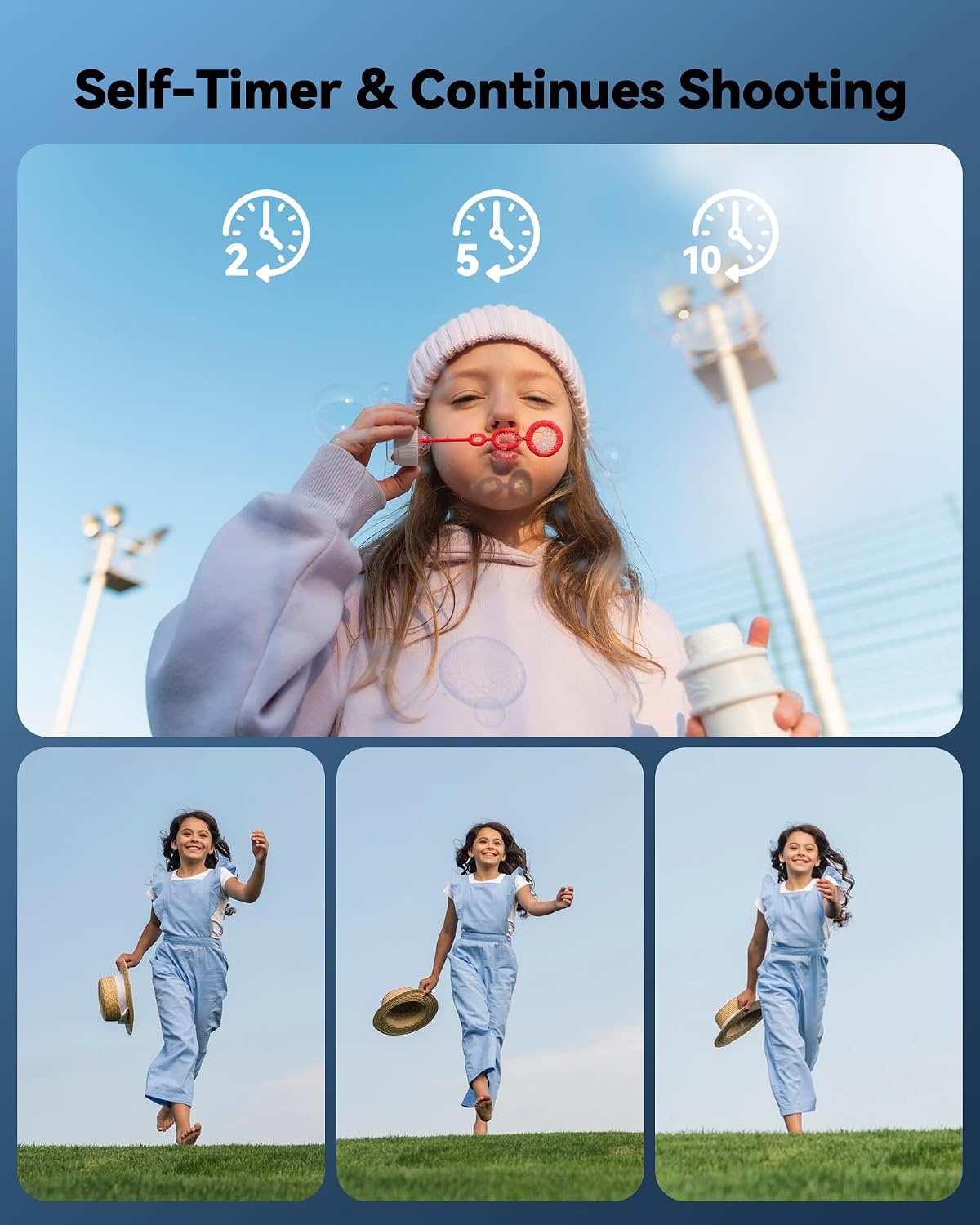 Digitale Kinder Camera Zwart - 48MP FHD - 16x Zoom - 32GB - 34% Korting