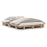 Massief Houten Bedframe Grenenhout 120x200 cm - 35% Korting