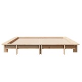 Massief Houten Bedframe Grenenhout 120x200 cm - 35% Korting