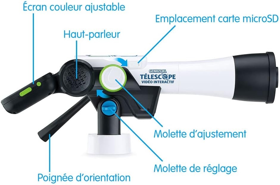 Interactieve Videotelescoop Kinderen 7+ | 110x Zoom, Kleurenscherm | 35% Korting