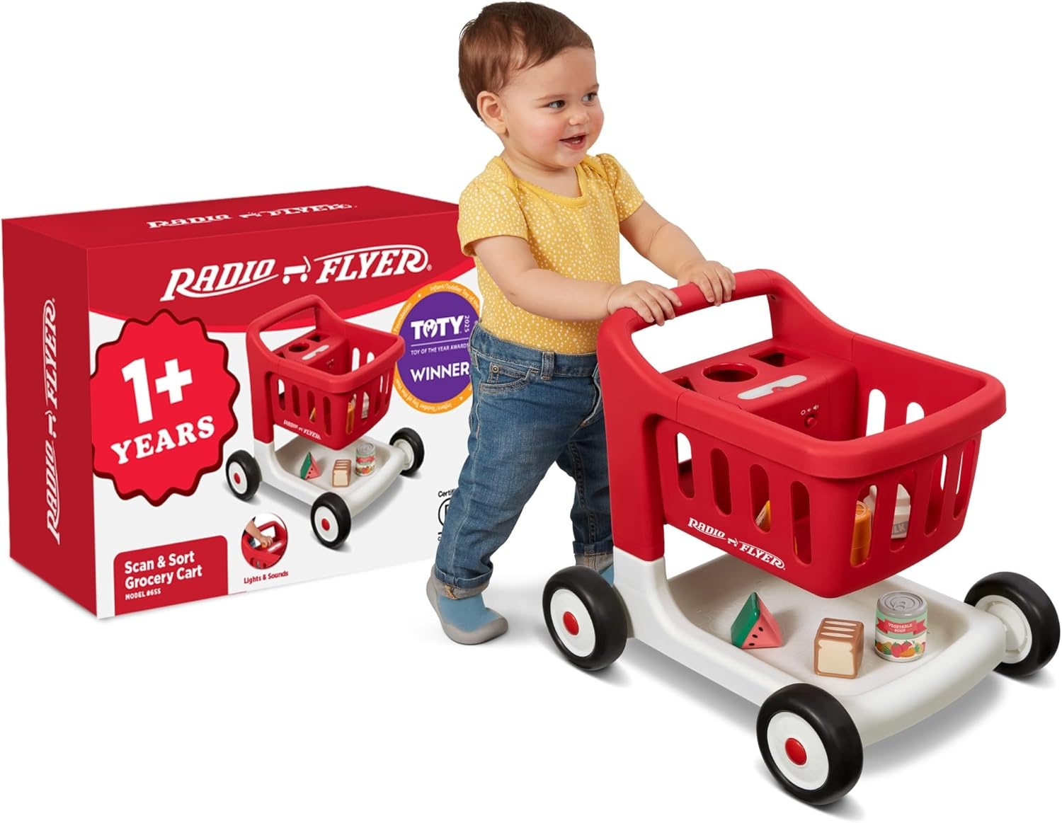 Loopwagen Baby Rood - Interactief Leerzaam Speelgoed 34% Korting