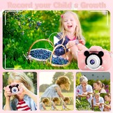 Roze Digitale Kindercamera 20MP + 32GB SD-kaart (32% Korting)