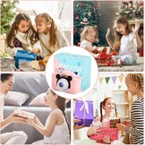 Roze Digitale Kindercamera 20MP + 32GB SD-kaart (32% Korting)