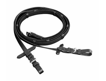 Zwart Pony Hoofdstel Leer met Bit & Teugels - 58% Korting
