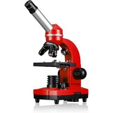 Bresser Junior Biolux SEL Microscoop Rood - 1600x Vergroting, Smartphone Adapter
