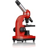 Bresser Junior Biolux SEL Microscoop Rood - 1600x Vergroting, Smartphone Adapter