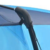 vidaXL Zwembadtent Blauw 590x520x250 cm - 35% Korting