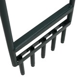 Gazonbeluchter met 5 Holle Tanden - Gepoedercoat Staal - Groen - 33% Korting