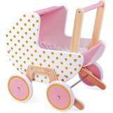 Janod Houten Poppenwagen Roze - 34% Korting - 41,7 x 31,6 x 46 cm