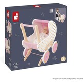 Janod Houten Poppenwagen Roze - 34% Korting - 41,7 x 31,6 x 46 cm
