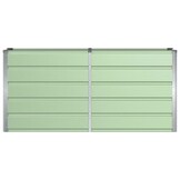 Plantenbak Staal Groen 160x40x75cm - 34% Korting
