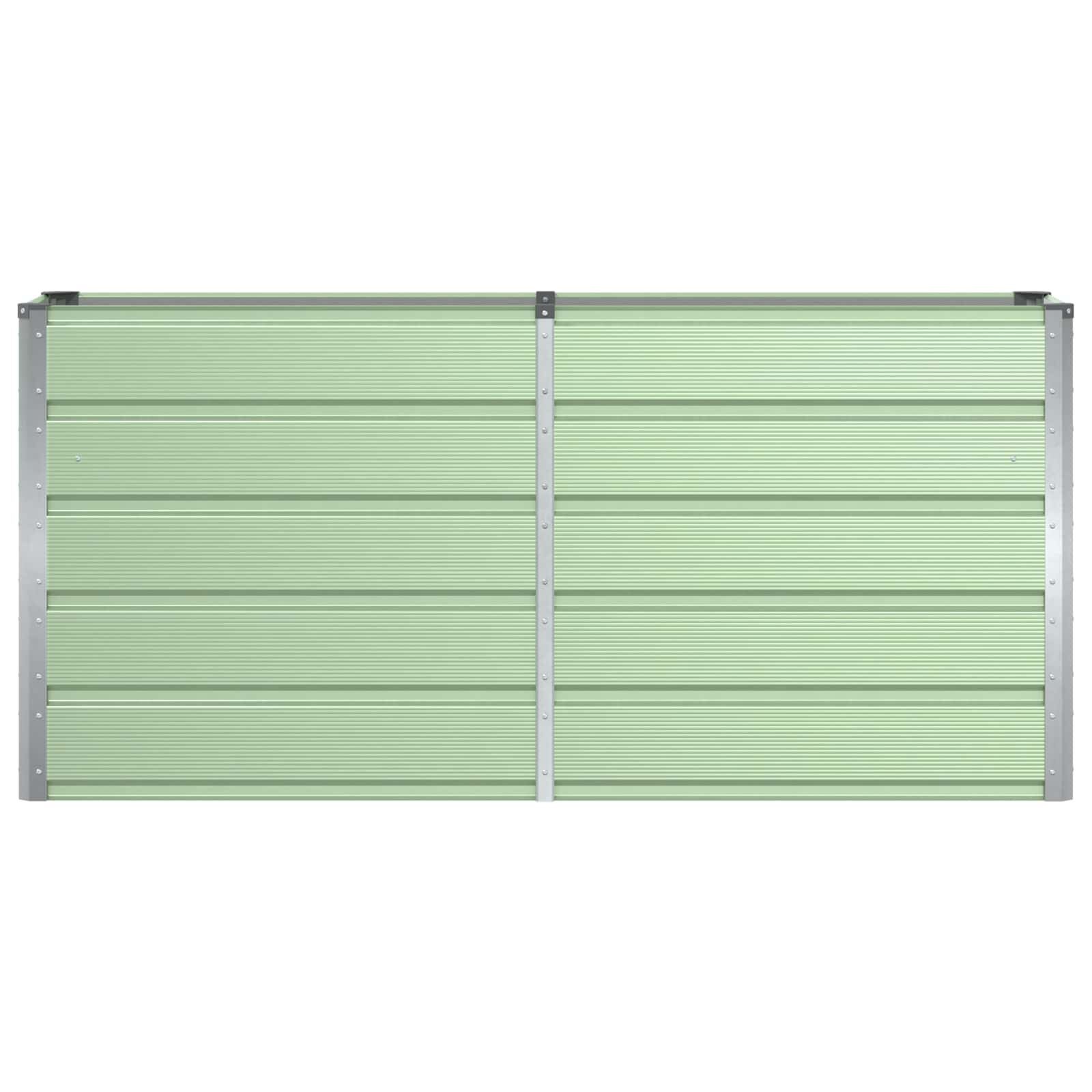 Plantenbak Staal Groen 160x40x75cm - 34% Korting