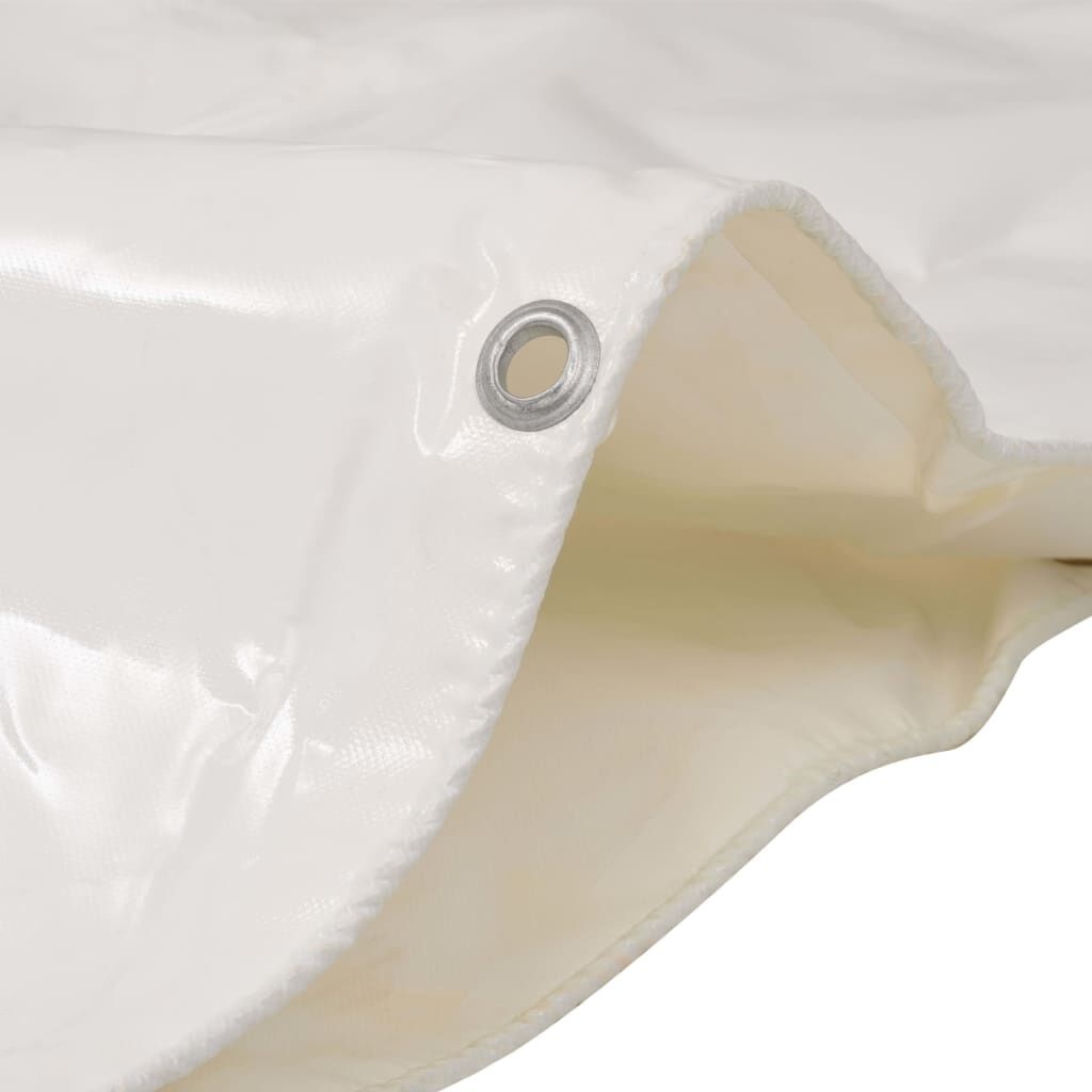 vidaXL Dekzeil 2,5x3,5m Wit 650 g/m² - 34% Korting!