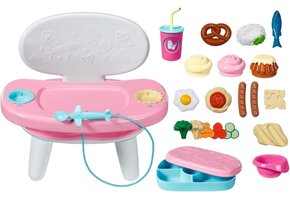 BABY born Poppen Voedings-Tafel - Interactief met Geluid & Licht - 40% Korting