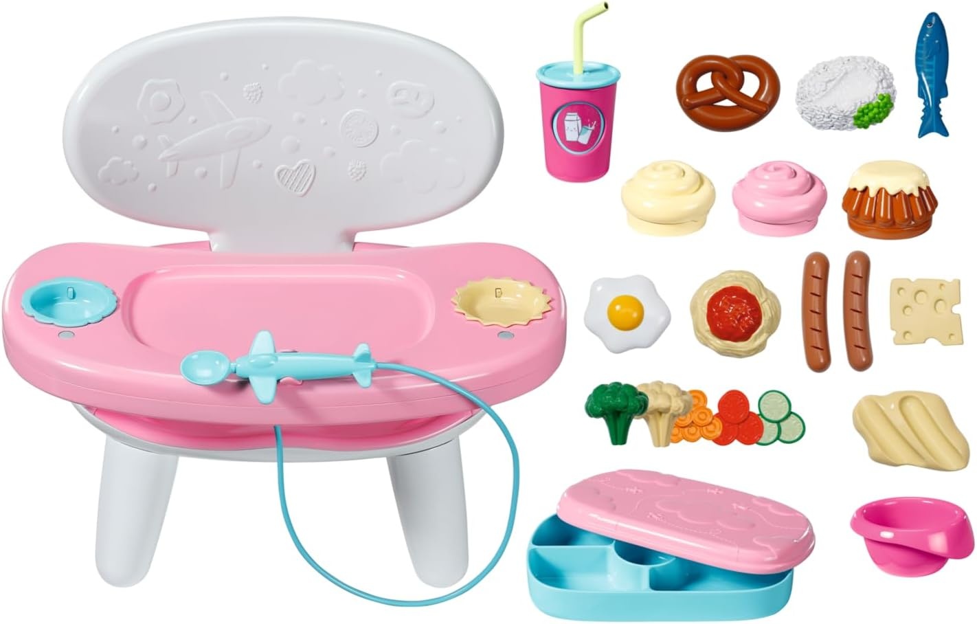 BABY born Voertafel Licht & Geluid - 34% Korting - Poppenaccessoire 43 cm