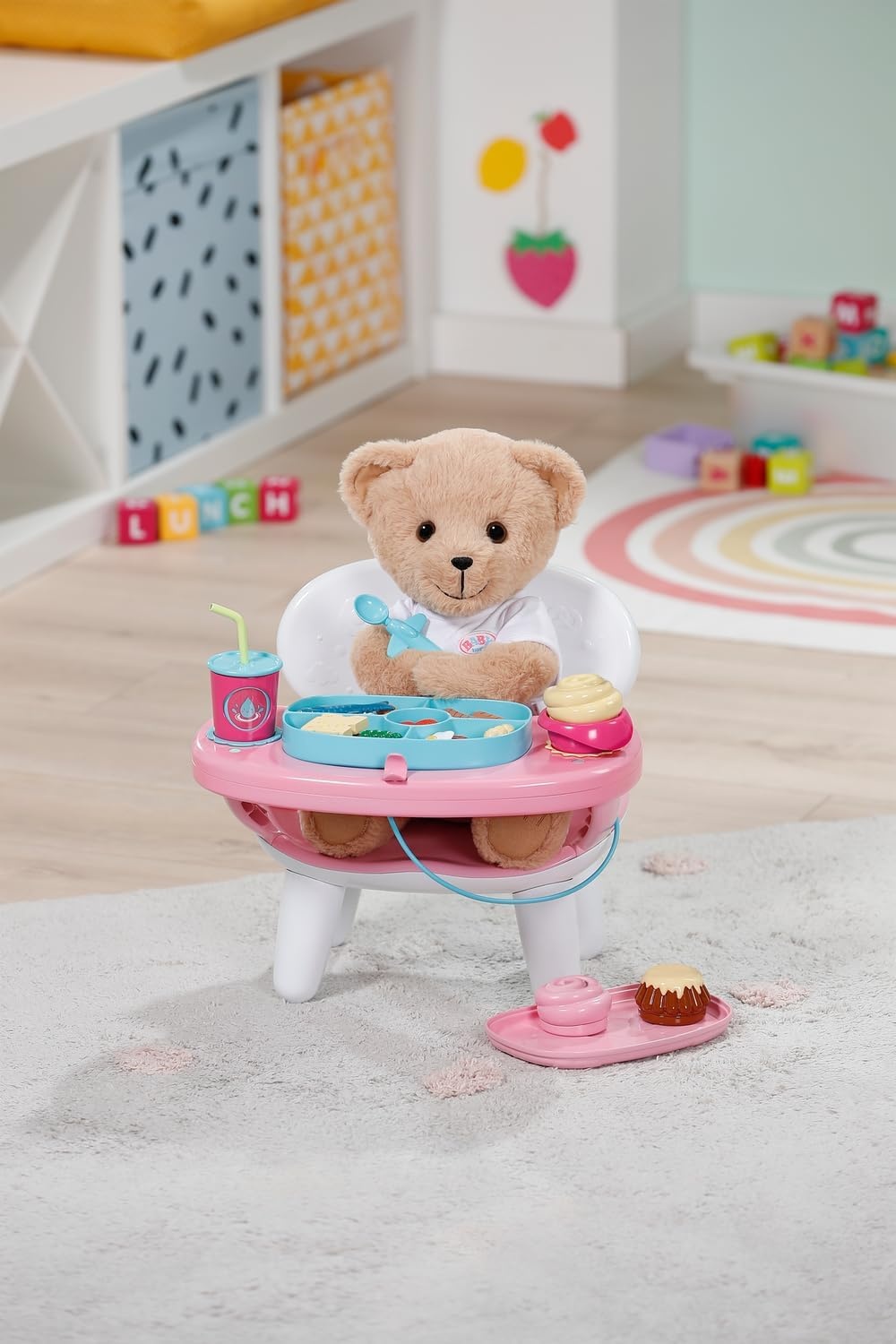 BABY born Voertafel Licht & Geluid - 34% Korting - Poppenaccessoire 43 cm
