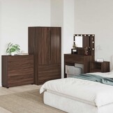 vidaXL Opbergkast 80x31x81 cm Bruin Eiken Bewerkt Hout - 59% Korting