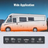 VEVOR Diesel Standkachel 12V 8KW Oranje met Bluetooth - 35% Korting