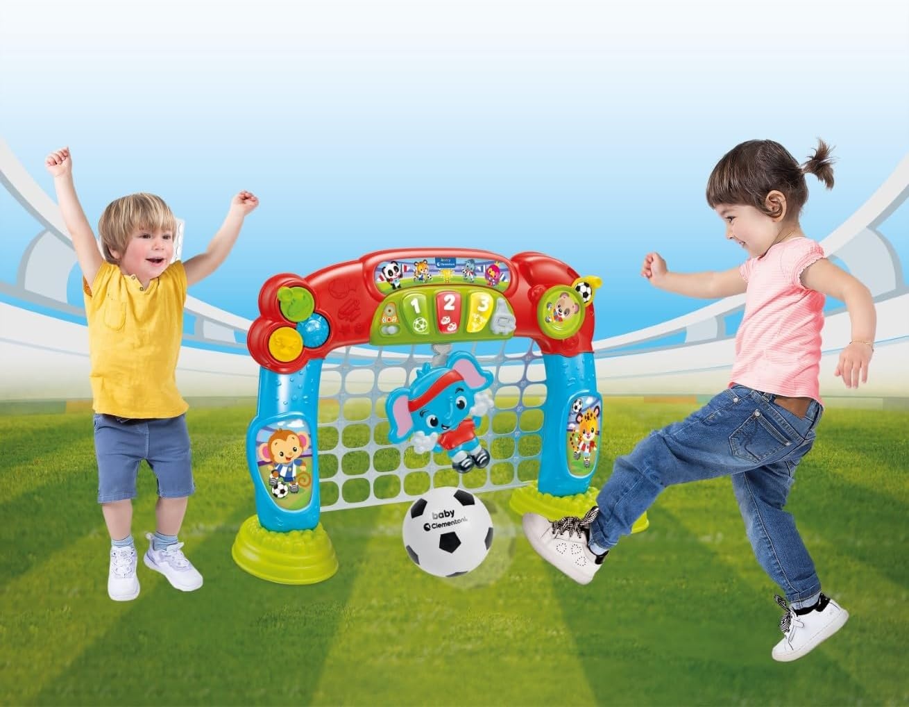 Clementoni Interactief Voetbaldoel - Leerzaam Sportspel 33% Korting