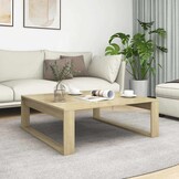 Salontafel 100x100x35 cm Sonoma Eiken - 34% Korting