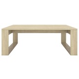 Salontafel 100x100x35 cm Sonoma Eiken - 34% Korting