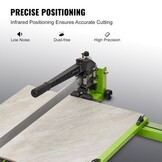 VEVOR Tegelsnijder 800mm met Laser, 34% Korting