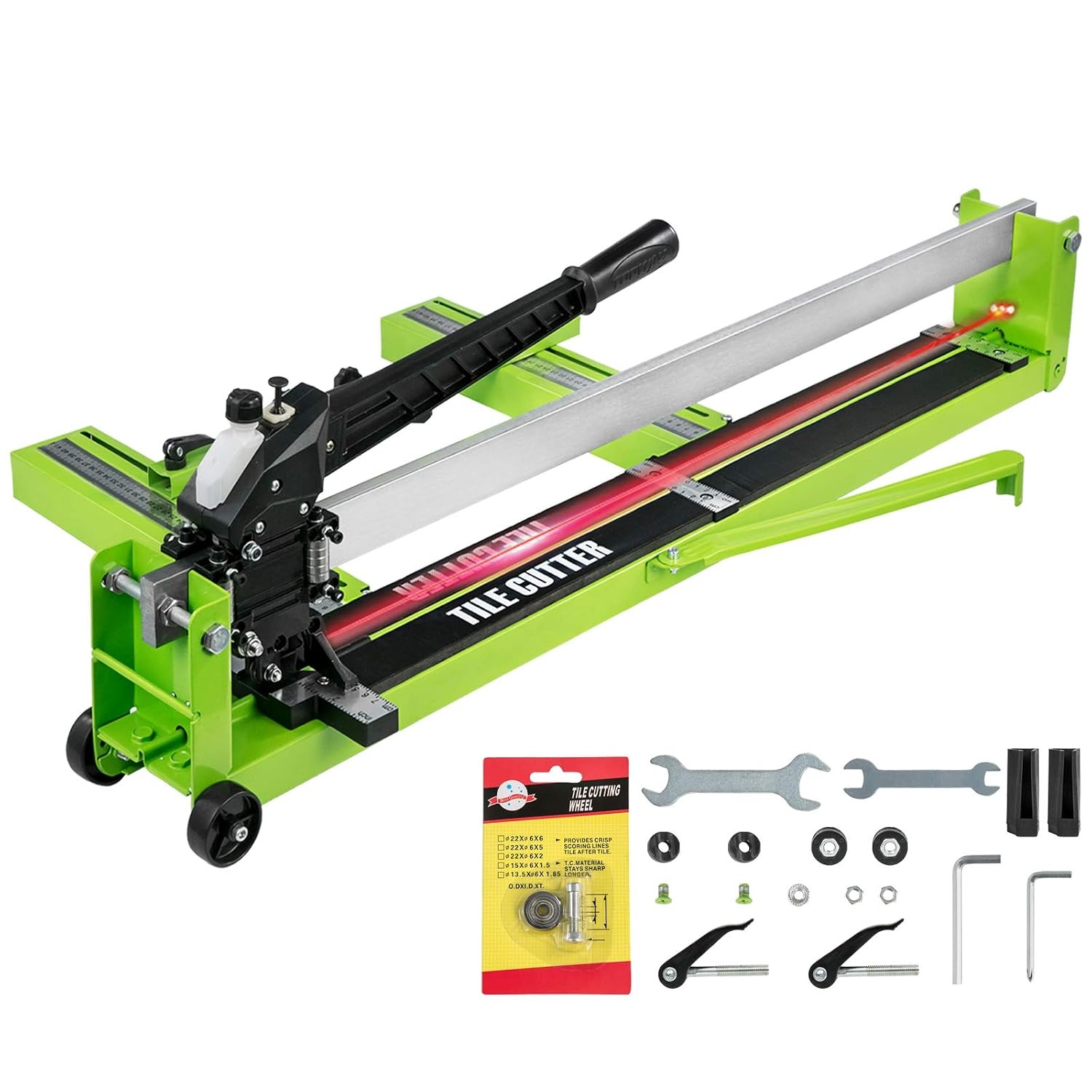 VEVOR Tegelsnijder 800mm met Laser, 34% Korting