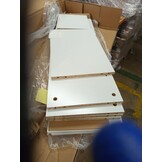 VidaXL Schoenenbank 102cm Wit - 59% Korting