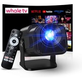 Gaimoo GM600 NTV Mini Beamer - 4K Projector met Netflix, 800 ANSI Lumen - Wit - 59% korting