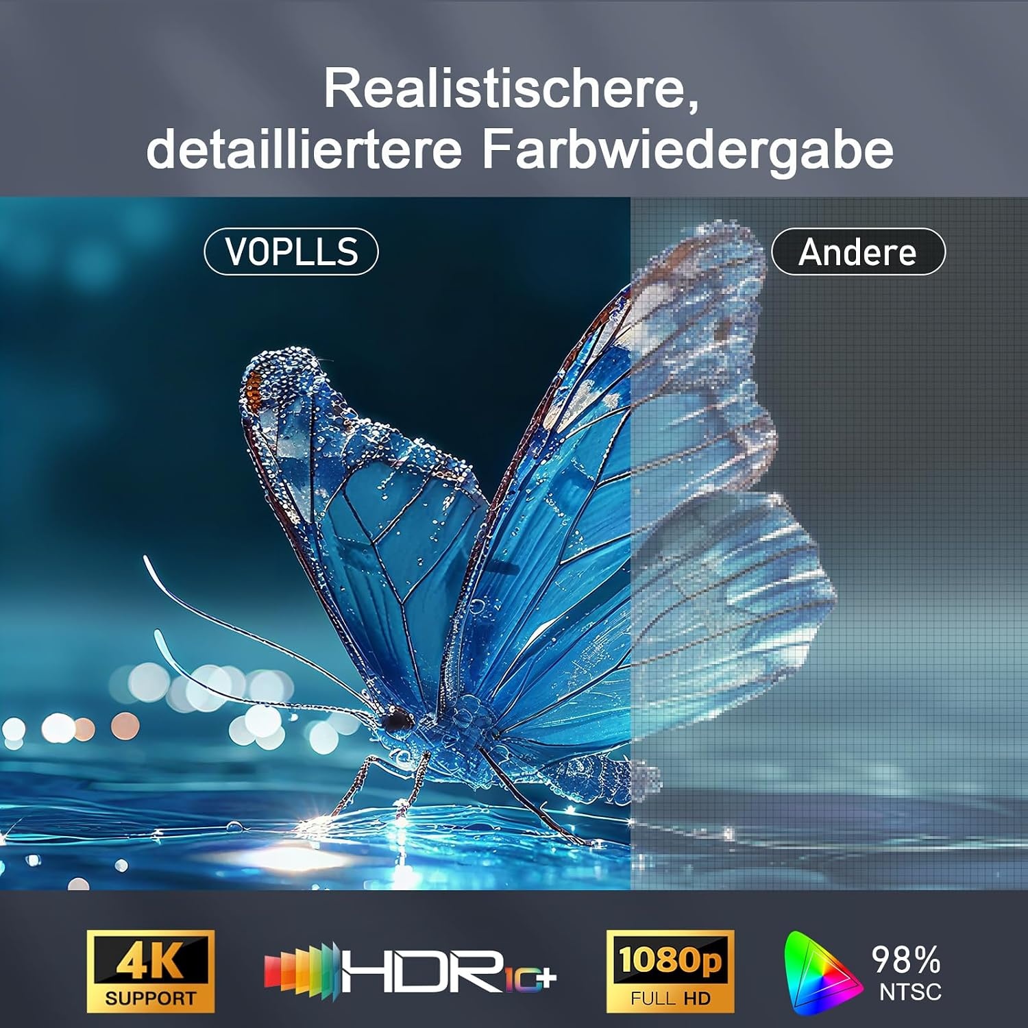 4K Smart Projector met WiFi 6 & Bluetooth 5.2 - 35% Korting