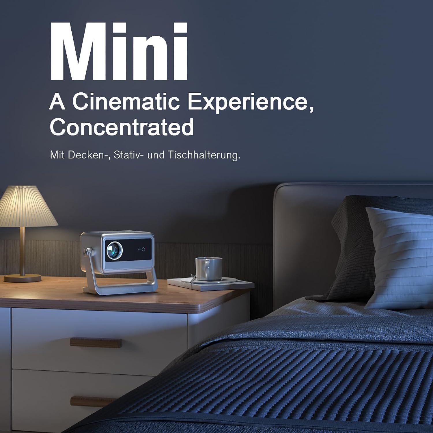 4K Smart Projector met WiFi 6 & Bluetooth 5.2 - 35% Korting