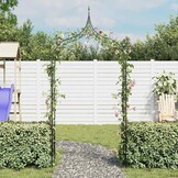 VidaXL Tuinboog Speerontwerp Donkergroen - 34% Korting