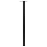 Verstelbare Tafelpoten Zwart 1100 mm (Set van 4) - 34% Korting!