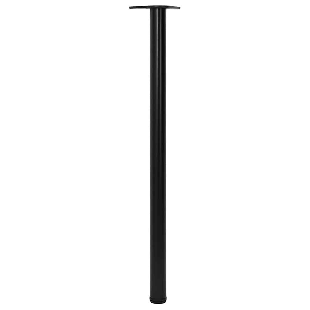 Verstelbare Tafelpoten Zwart 1100 mm (Set van 4) - 34% Korting!