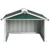 VidaXL Overkapping Robotmaaier Staal Groen 92x97x63 cm - 34% Korting