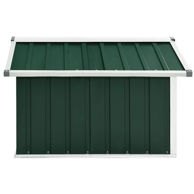 VidaXL Overkapping Robotmaaier Staal Groen 92x97x63 cm - 34% Korting